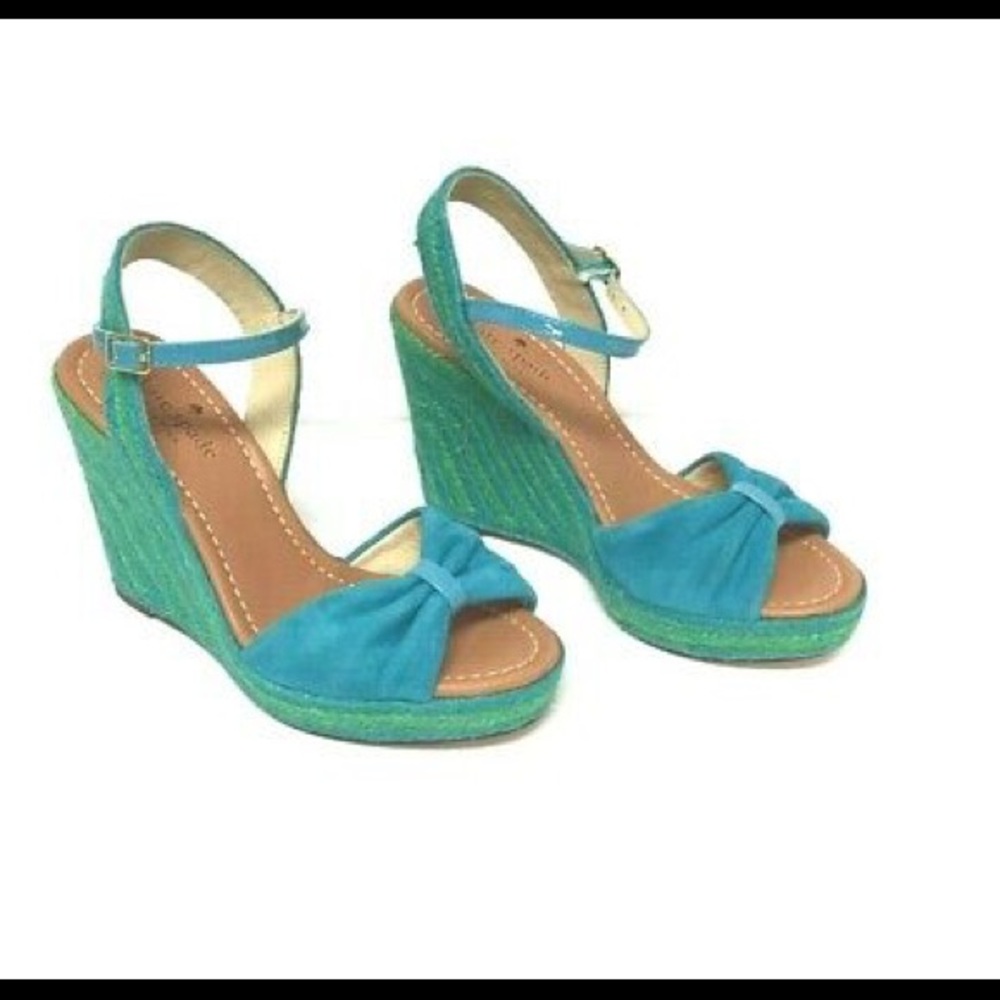 Size 8 Kate Spade Espadrille Wedge Sandals